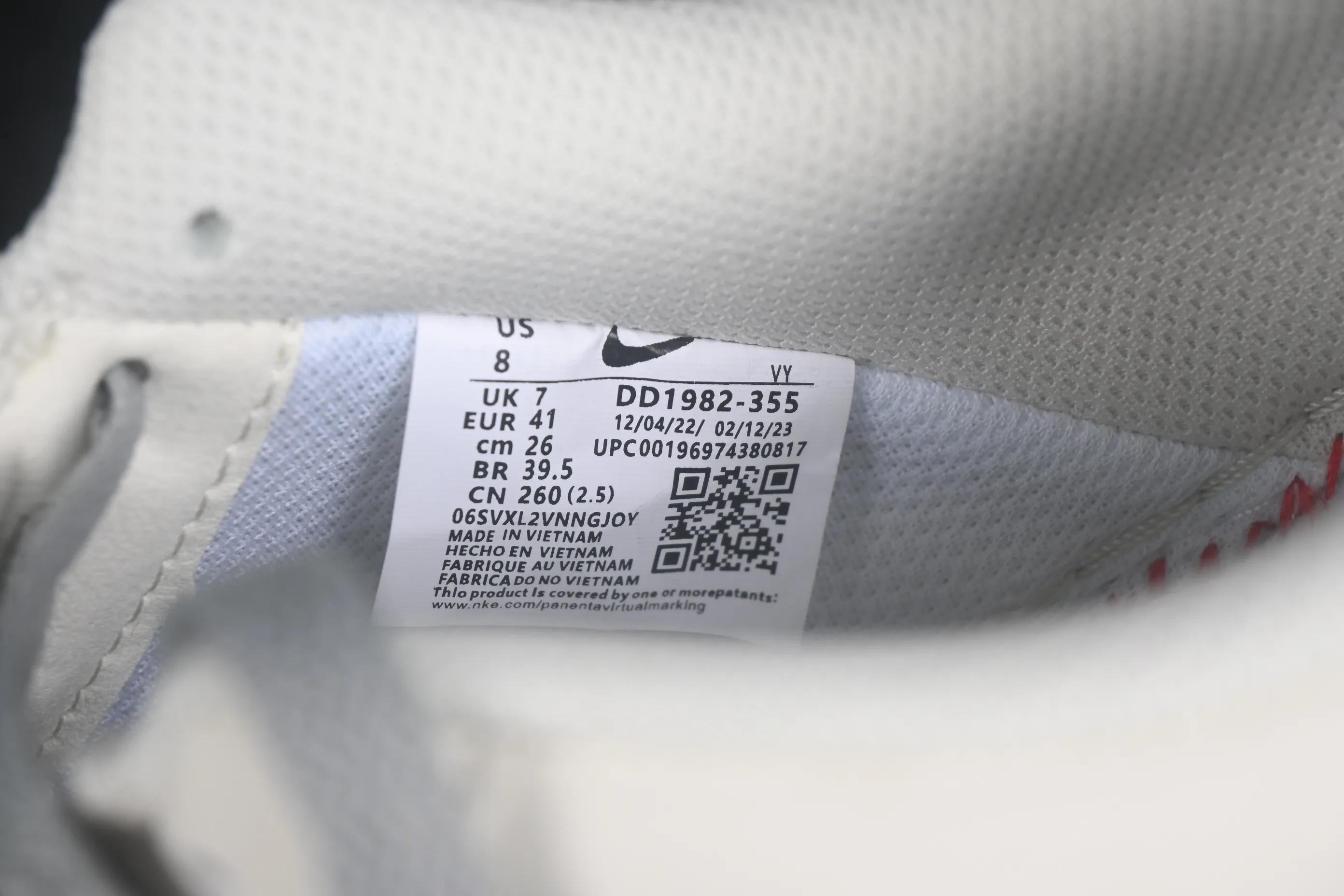 All categories Nk Air Force 1 Air Force series Nk Air Force 1 Low Air Force low-top Nike Air Force 1'07 Low Air Force 1 low-top casual sneakers DD1982-355